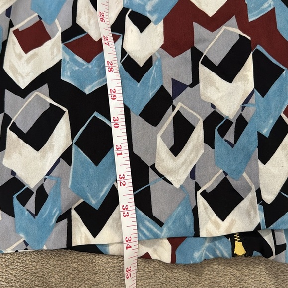 NWT Diane Von Furstenberg Carpreena Geometric Patterned Mini Dress - Picture 7 of 11